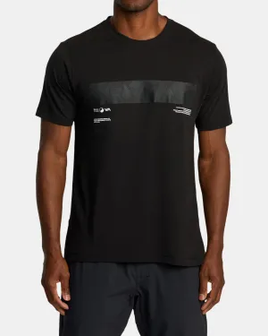 Big RVCA Sport Tech T-Shirt - Black