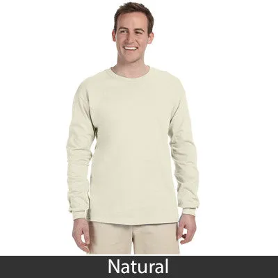 Alpha Gamma Rho Long-Sleeve Shirt, 2-Pack Bundle Deal - Gildan 2400 - TWILL