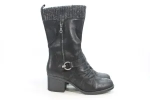 Womens Bare Traps Wylla Black Ankle Boots, Size 9M - Comfortable & Stylish Footwear