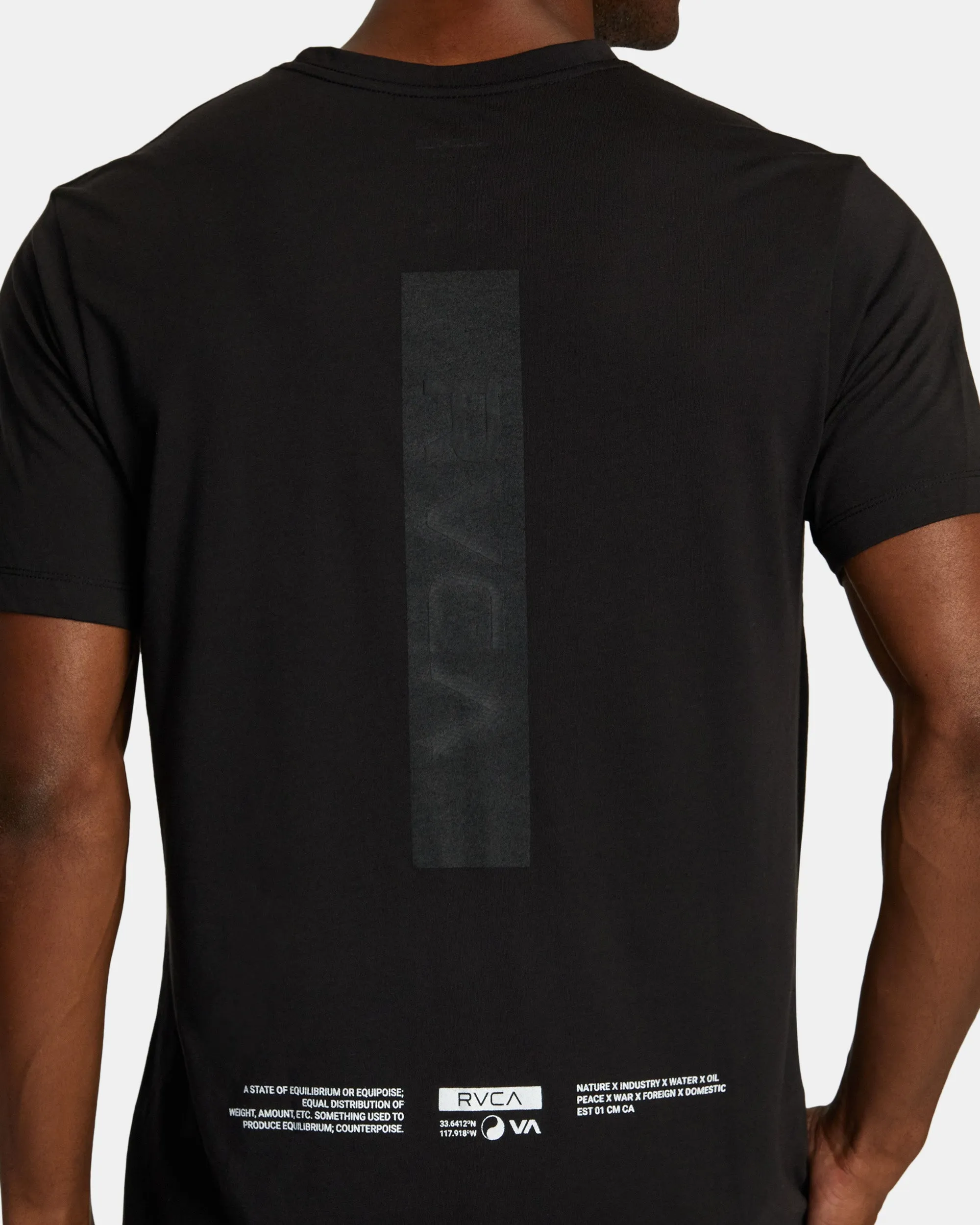 Big RVCA Sport Tech T-Shirt - Black