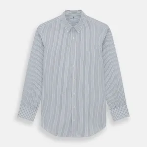 Blue Double Pinstripe Richmond Shirt