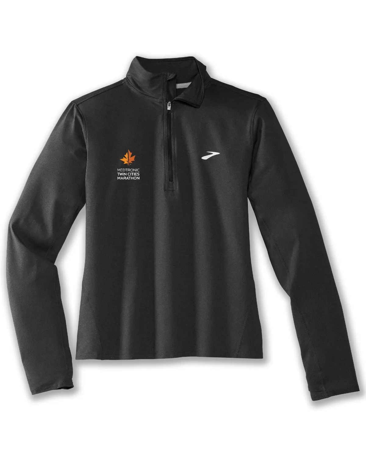 Brooks TCM Dash Half Zip - Black (Women's Sizing)