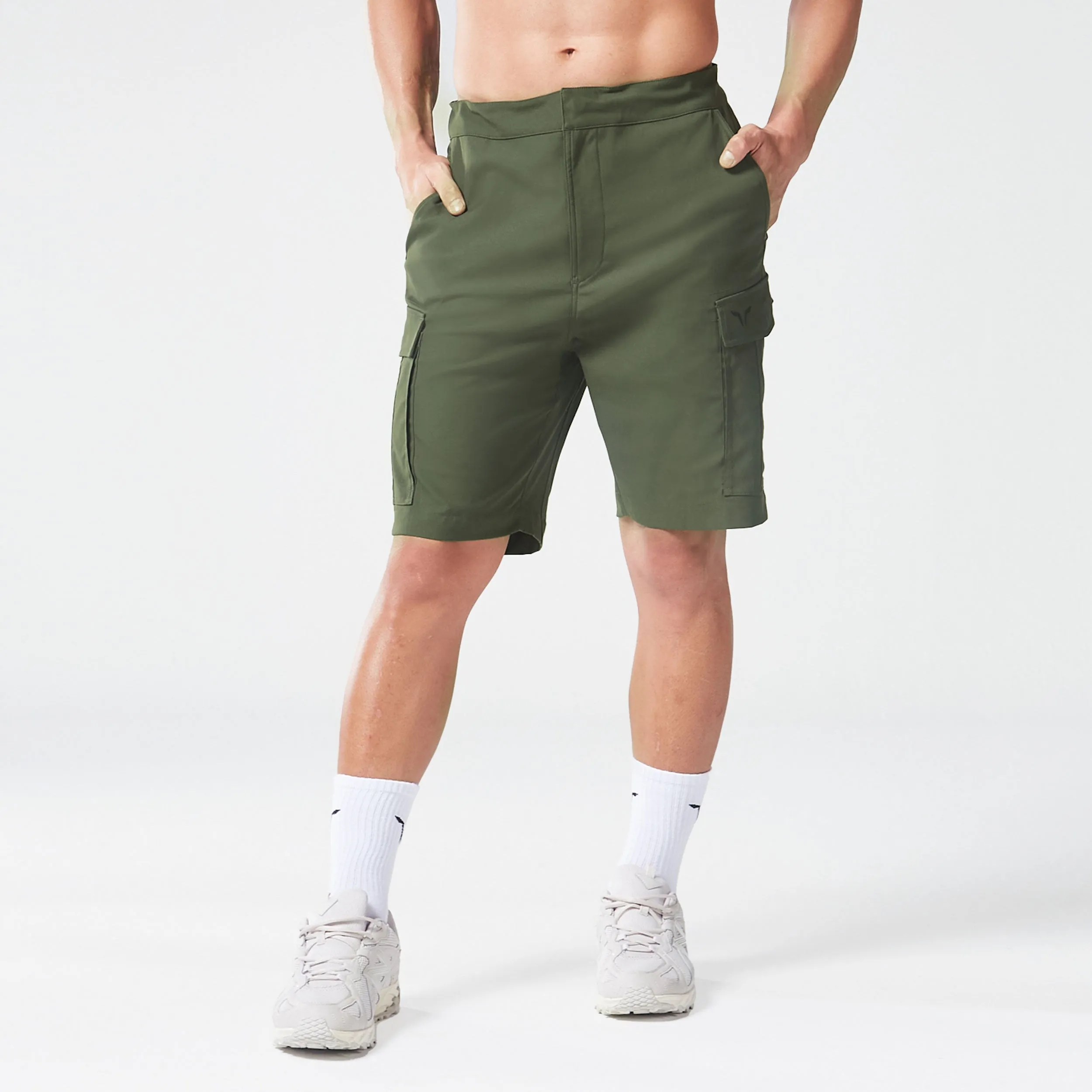 Code Utility Cargo Shorts - Kombu Green