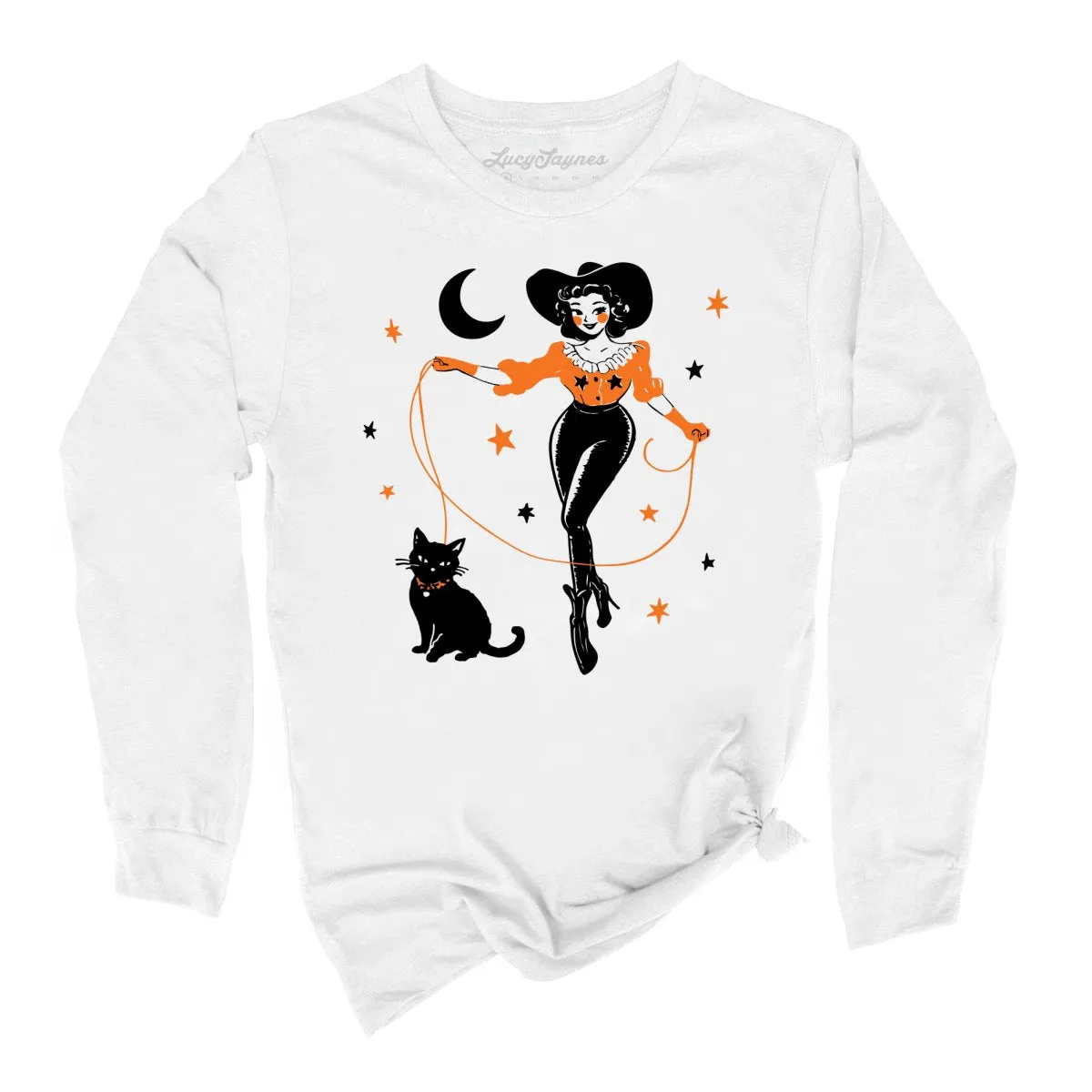 Cowgirl Witch Long Sleeve Tee