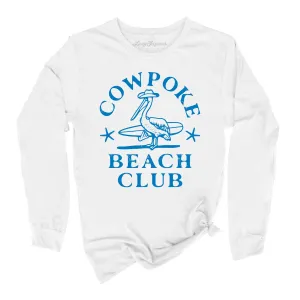 Cowpoke Beach Club Long Sleeve Tee