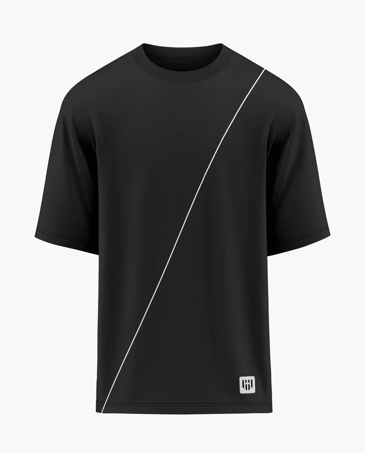 Diagonal Aero Oversized T-Shirt