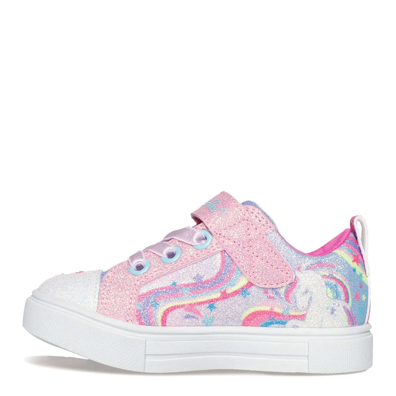 Girl's Skechers, Twinkle Toes: Twinkle Sparks - Whimsical Shimmer Sneaker â€“ Toddler