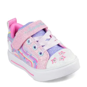 Girl's Skechers, Twinkle Toes: Twinkle Sparks - Whimsical Shimmer Sneaker â€“ Toddler