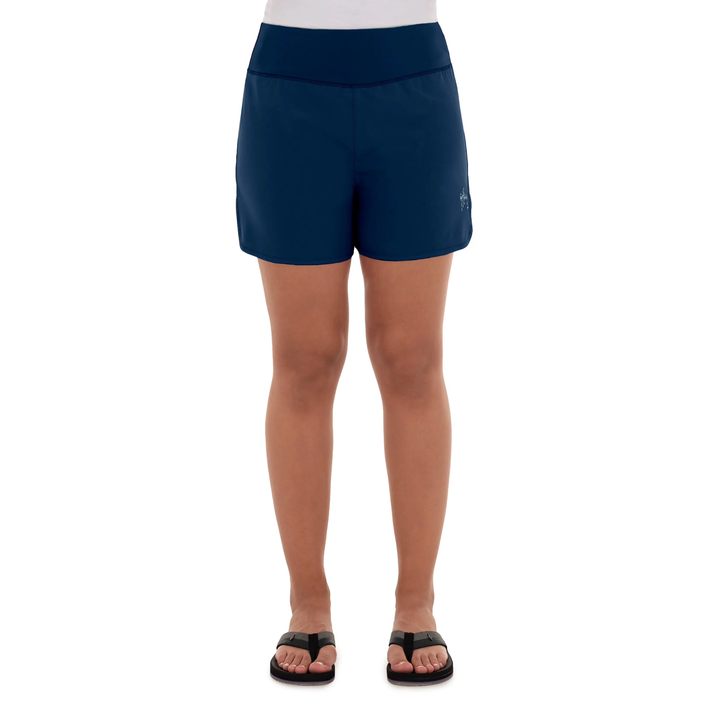 Ladies Core Solid Navy Performance Short