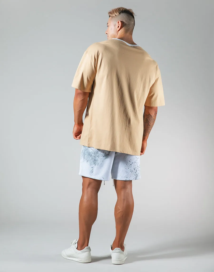 Lion Big T-shirts - Beige