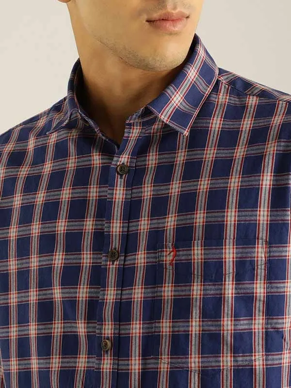 Men Checked Full Sleeve Cotton Shirt