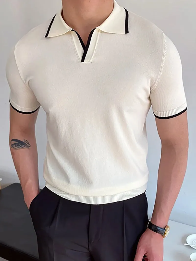 Men Polo Shirts Short Sleeve