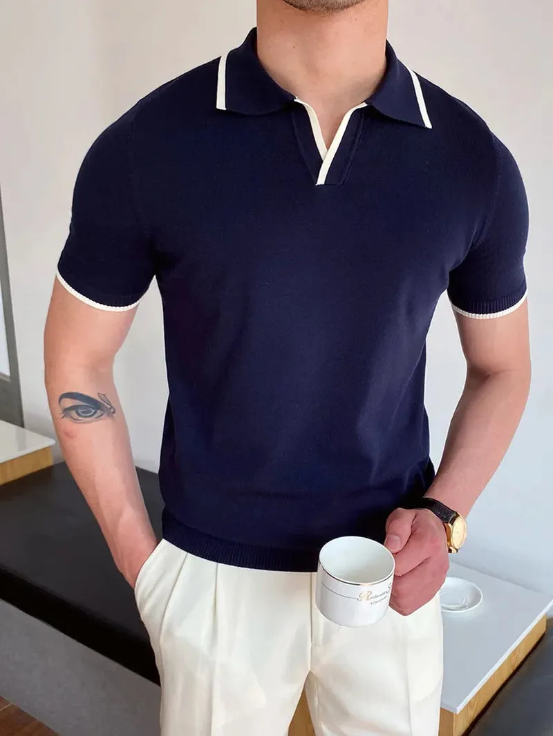 Men Polo Shirts Short Sleeve