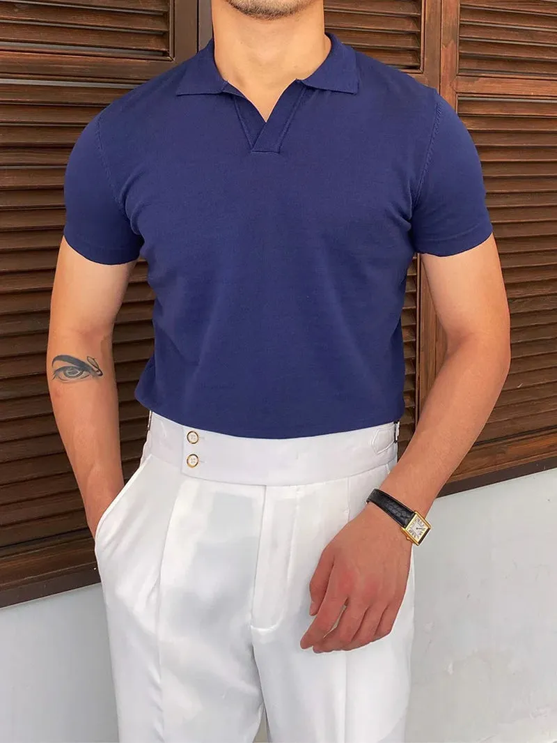 Men Polo Shirts Short Sleeve