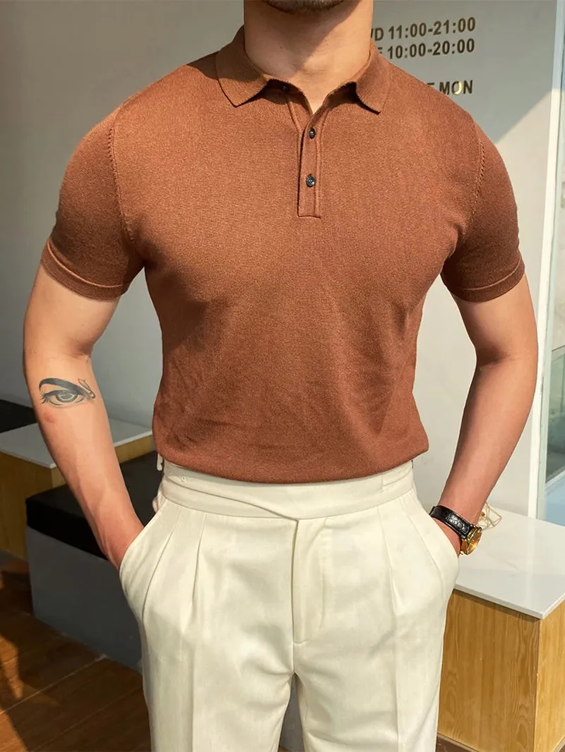 Men Polo Shirts Short Sleeve