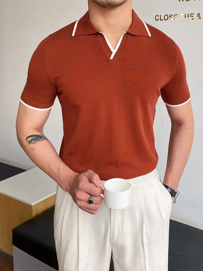 Men Polo Shirts Short Sleeve