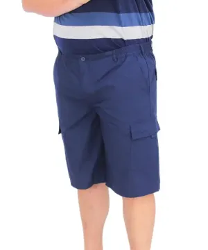 Mens Peached Cargo Shorts