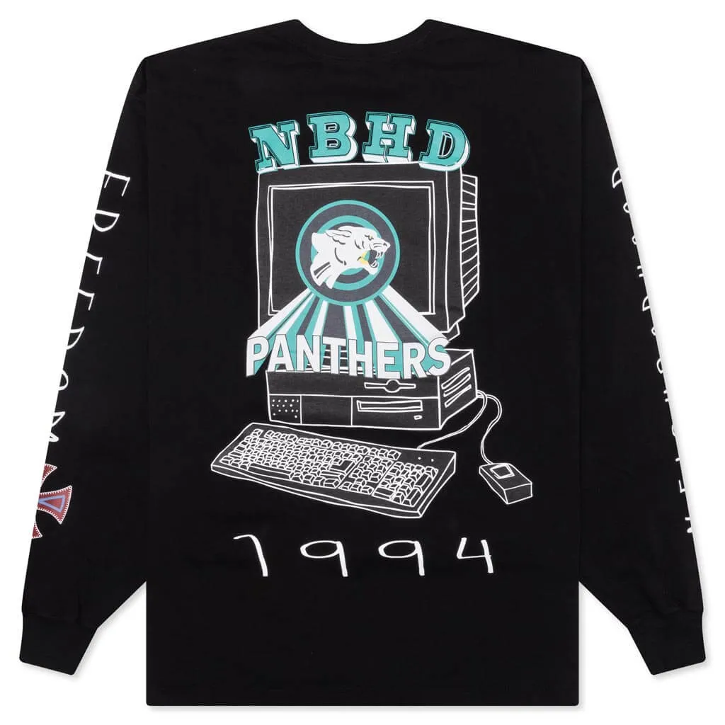 NH L/S Tee 10 - Black