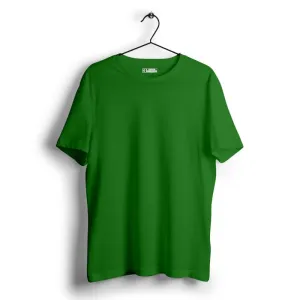 Parrot Green Plain T-shirt