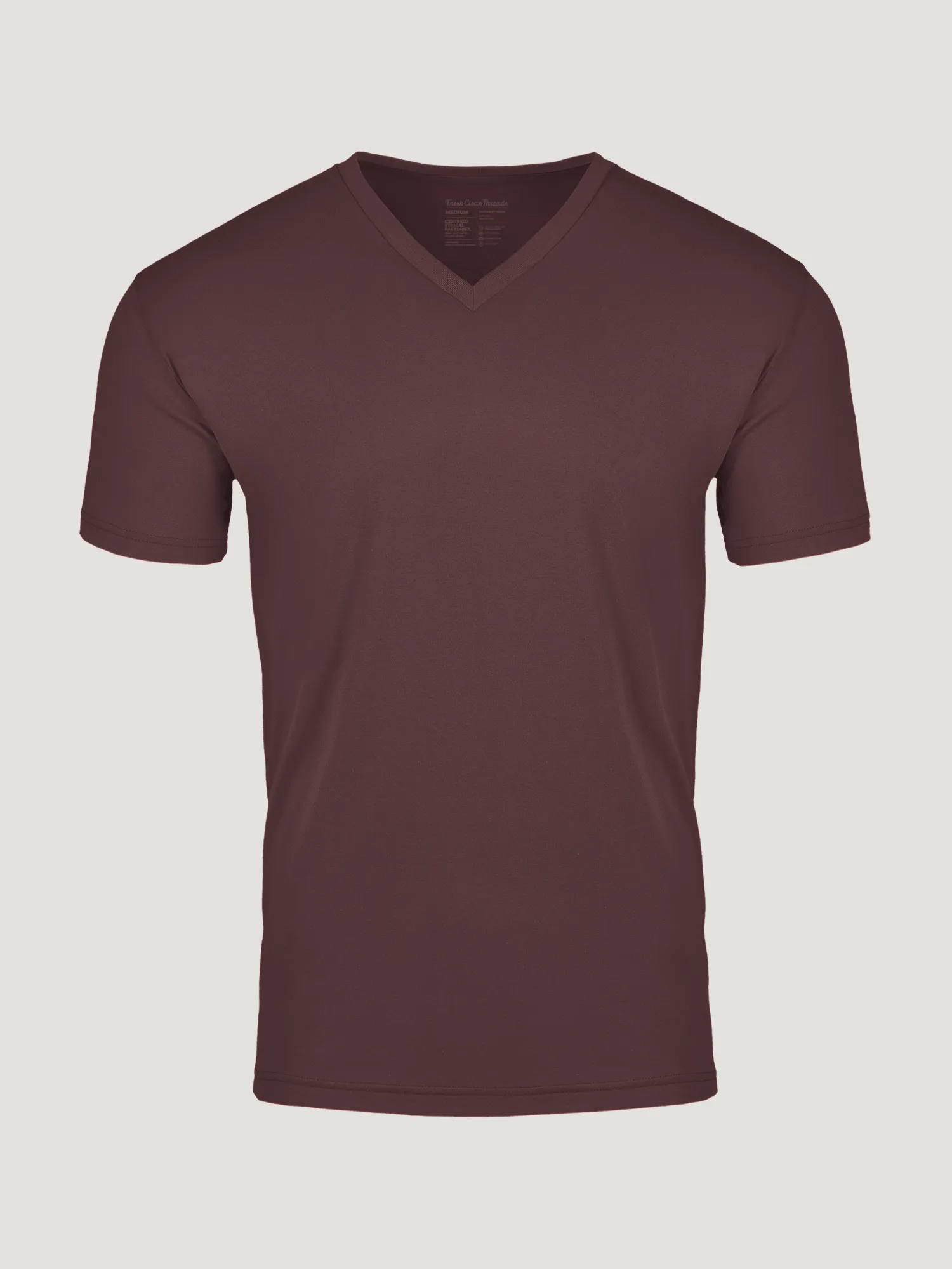 Port Red V-Neck