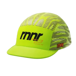 rnnr Pacer Hat: Drippy Cheetah Green