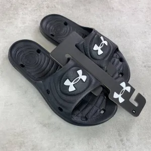 Under Armours Lockers IV Sliders Black