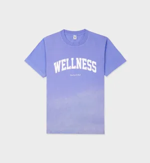 Wellness Ivy T-Shirt - Dip Dye Blue/White