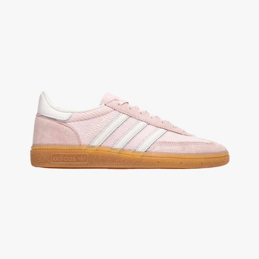 womens adidas handball spezial (sand pink/gum)